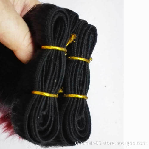 adorable human hair silk straight wave high quality indian human hair extensions for black woman